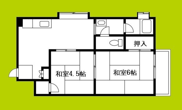 川崎ハイツ 間取り