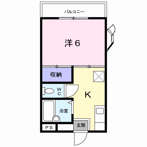 ベルクール末広 間取り