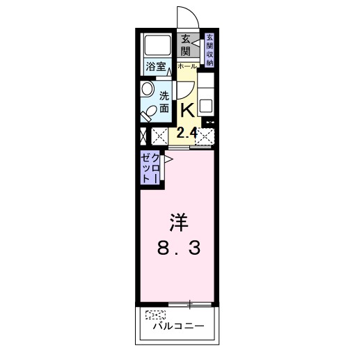 鶴野リバーサイドテラス 間取り