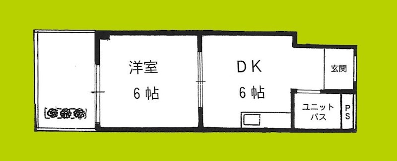 シャンピア阿波座 間取り