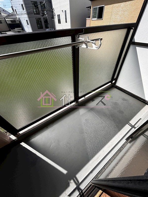 サンコーポウエノ ベランダ