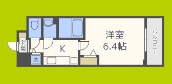 グランカリテ塚本 間取り