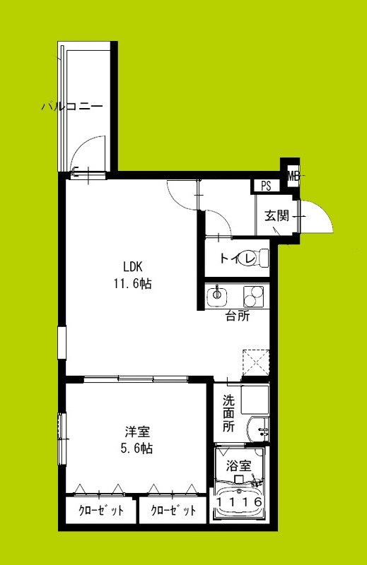 フジパレス百舌鳥八幡Ⅴ番館 間取り