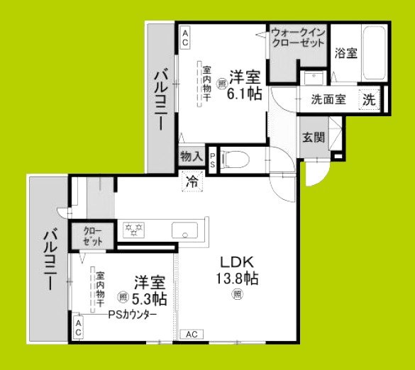 パサログランデ三条通 間取り