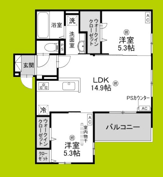 パサログランデ三条通 間取り