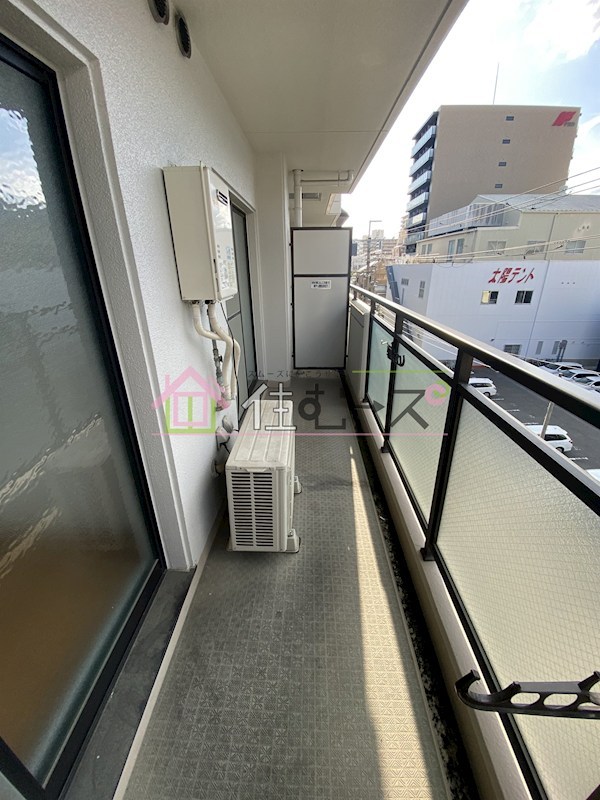 木川東エクセルハイツ ベランダ