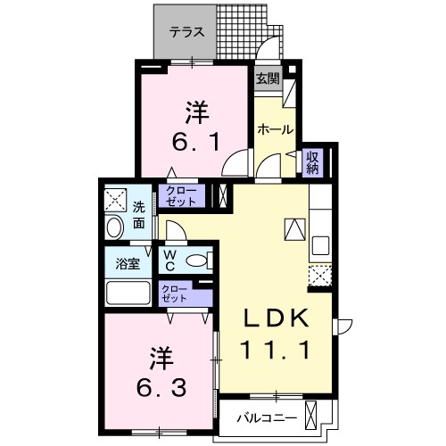グランフローラ 間取り
