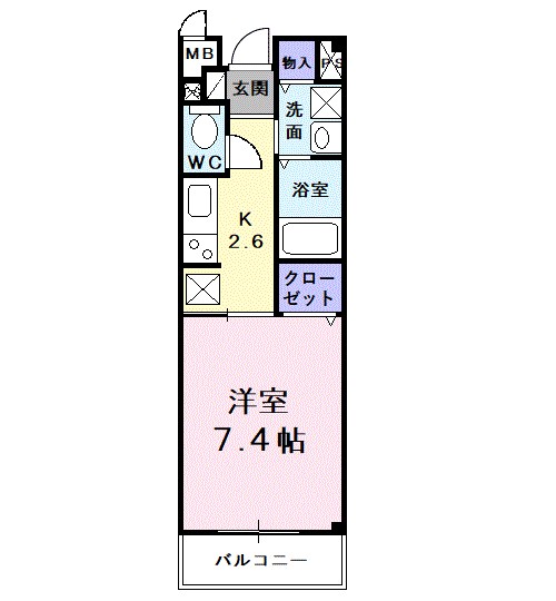 レスト大美野 間取り