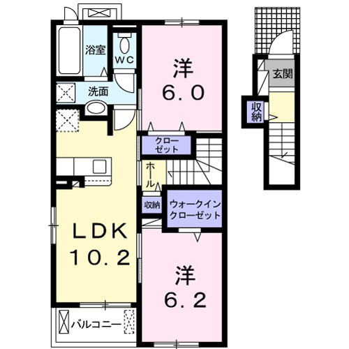 グレイスフルⅡ 間取り