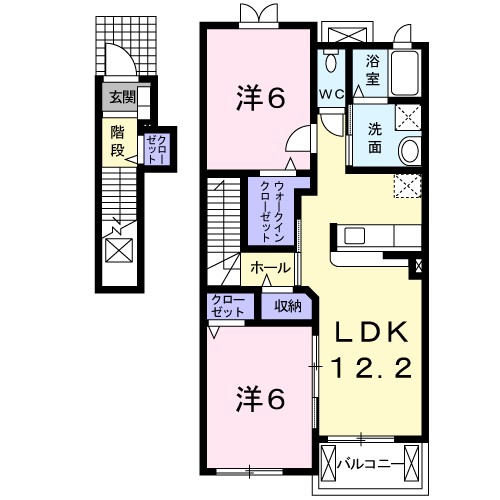 カピラⅠ 間取り