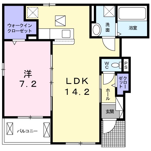 メゾン　エリー 間取り