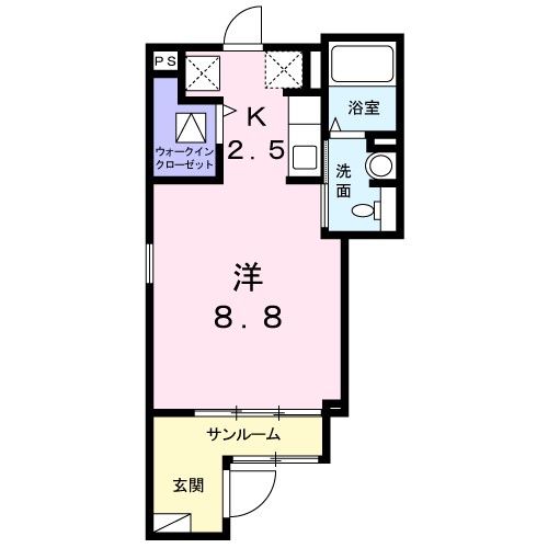 カンフリエ　Ⅱ 間取り
