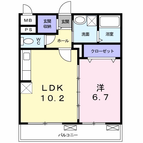 ハーヴェストⅢ 間取り