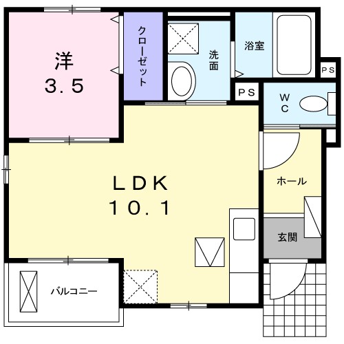 アリス　Ⅰ 間取り