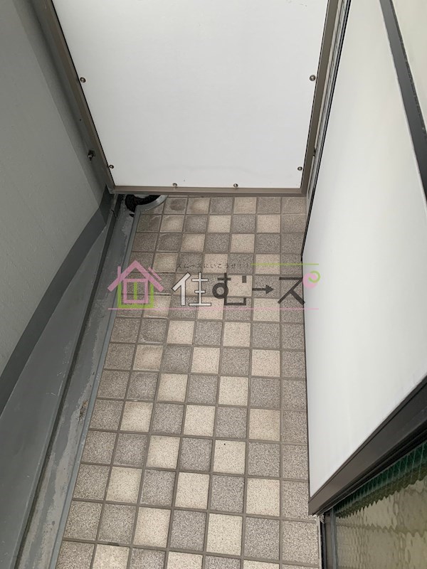 ノルデンハイム東三国ⅢB棟 ベランダ