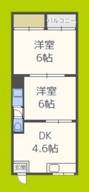 第5奥村ハイツ 間取り