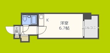 シャルムメゾン都島内代　 間取り