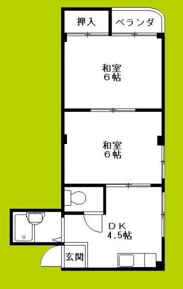 バードヒル清水 間取り