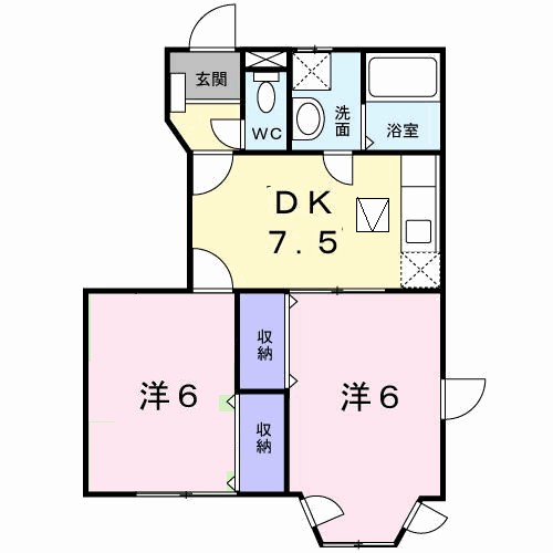 ハイツシャルマン 間取り