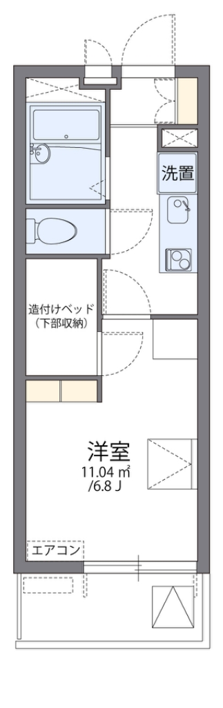 レオパレスＥ　サクセス 間取り