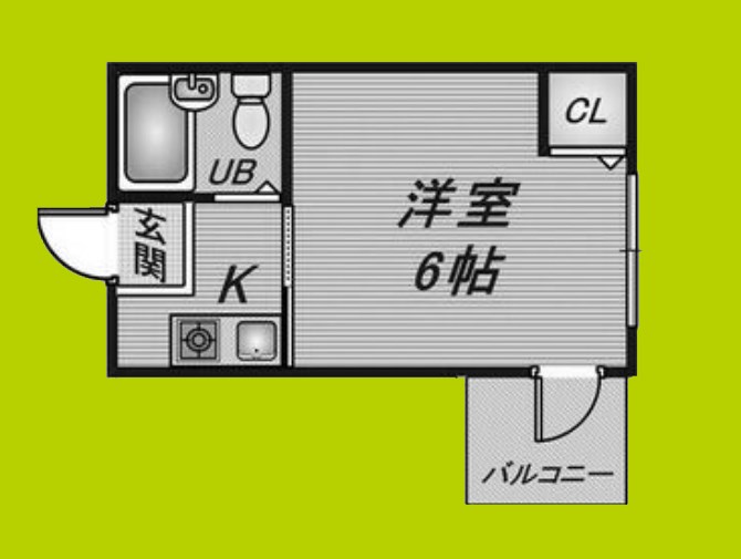 メゾンドール天神橋 間取り