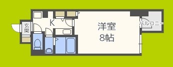 エグゼリエみなと通り 間取り