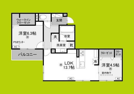 スペチアーレ小松 間取り