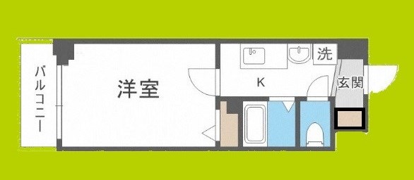 エスリードコート難波ウエスト 間取り