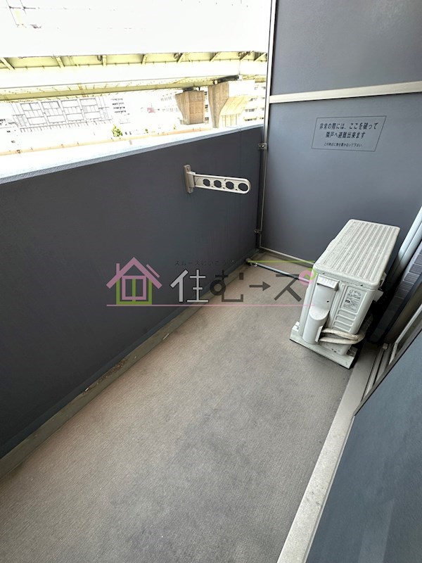 プレサンスOSAKA DOMECITYワンダー ベランダ