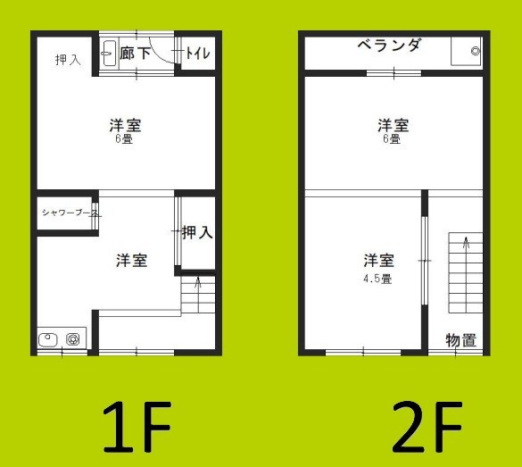 粉浜アパート 間取り
