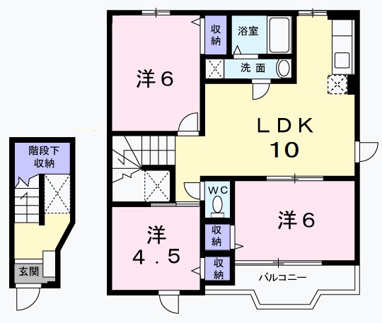 エアリーＡ棟 間取り