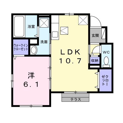 プラム江坂 間取り