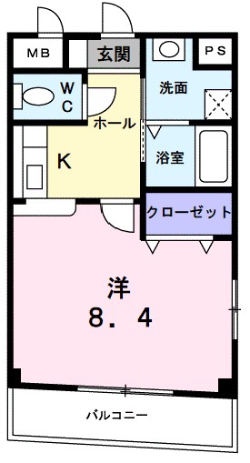 カサ・デローザ 間取り