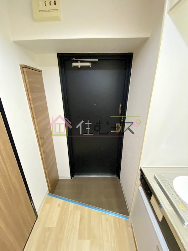 ピュアコート天神橋 玄関