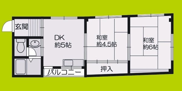 サンコーポ森之宮 間取り