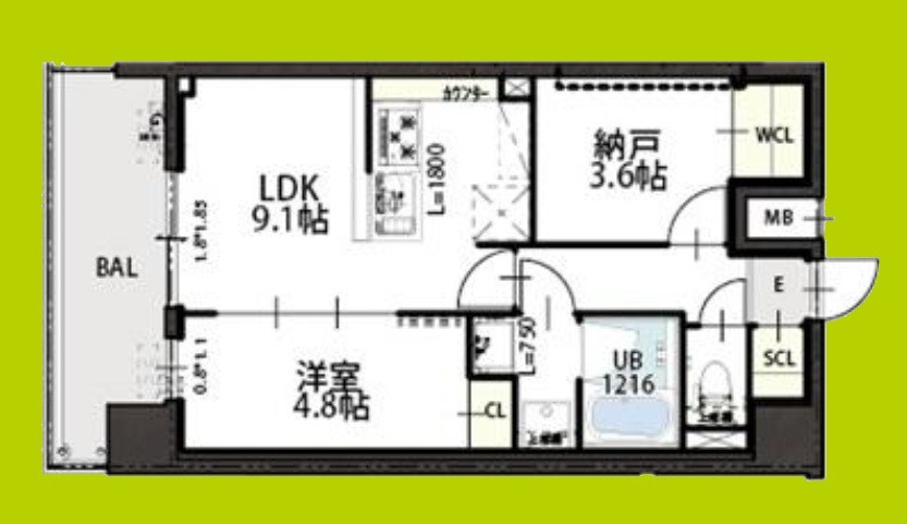 Grand Luce 間取り