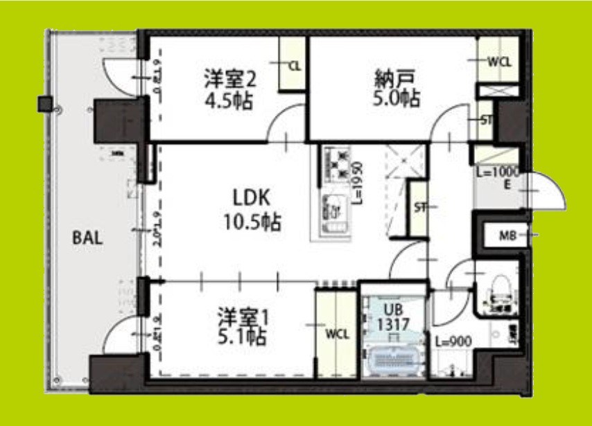 Grand Luce 間取り