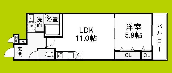 ポート フルール 間取り