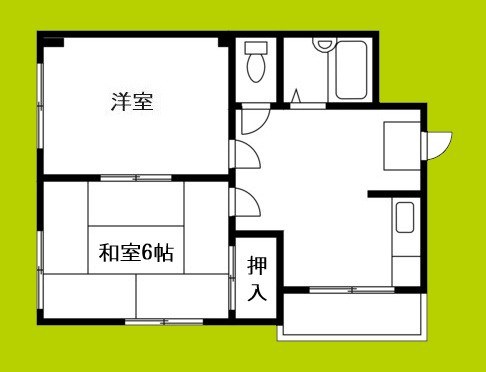 ハイツコスモ 間取り