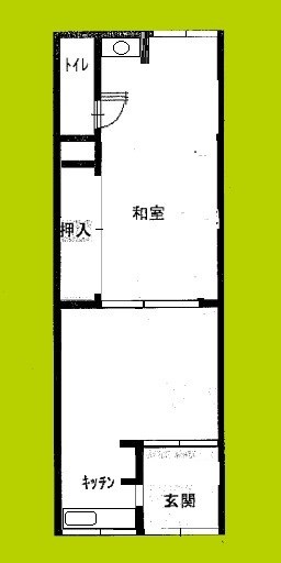 サワタケ貸家 間取り