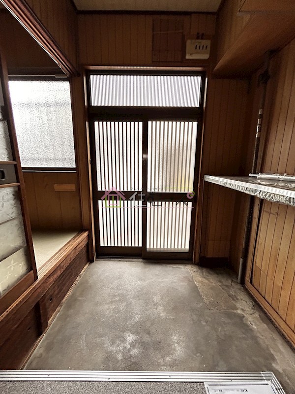 勝山南借家 玄関