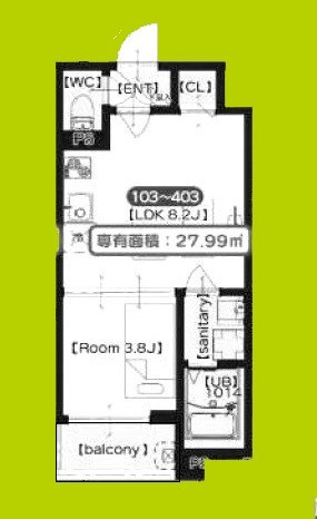 MAXIV　CITY大阪吹田 間取り図