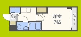 ベルエ難波西 間取り