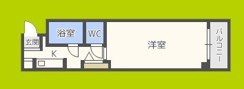 ユーハイツ日本橋 間取り