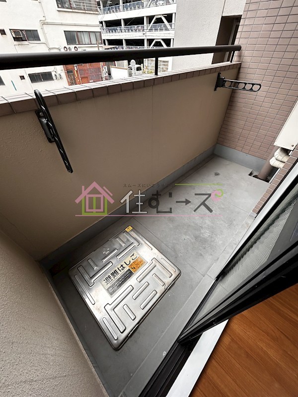 大国町青山ビル　別館 ベランダ