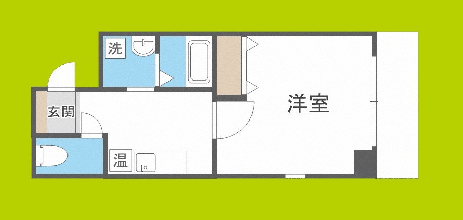 オーシャン難波南 間取り