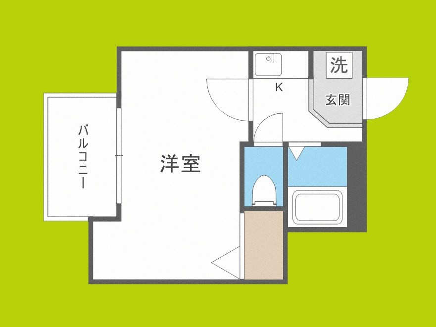 大国町青山ビル　別館 間取り