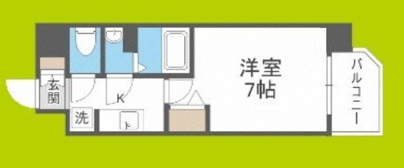 プレミアムコート阿波座WEST 間取り