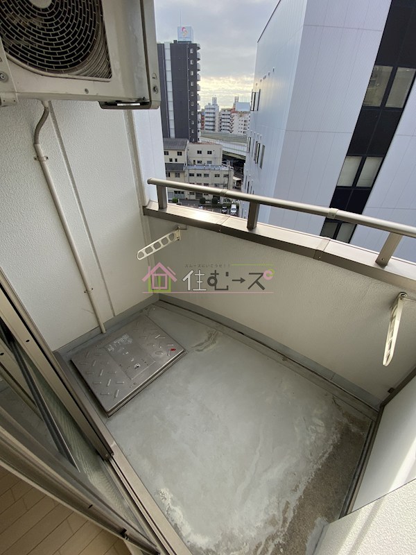 ラ・フォンテ阿波座 ベランダ