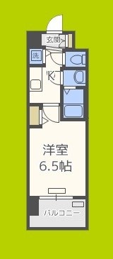 プレサンス四天王寺前夕陽ヶ丘 間取り